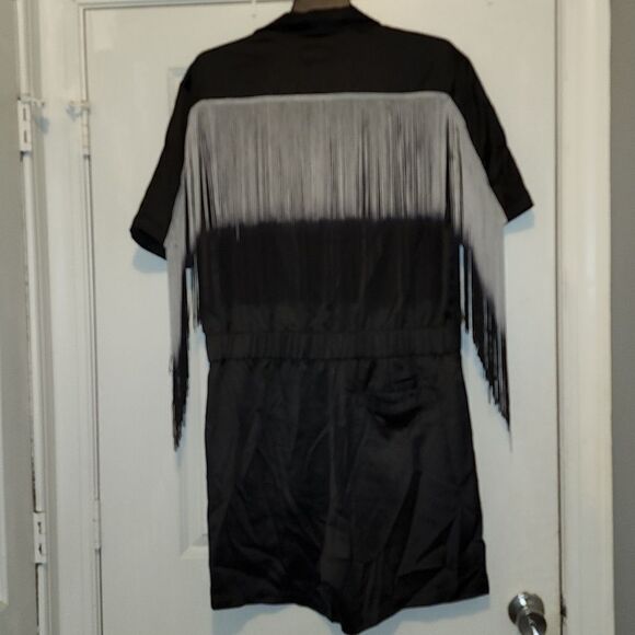 ASOS SATIN LIKE ROMPER - Picture 3 of 6